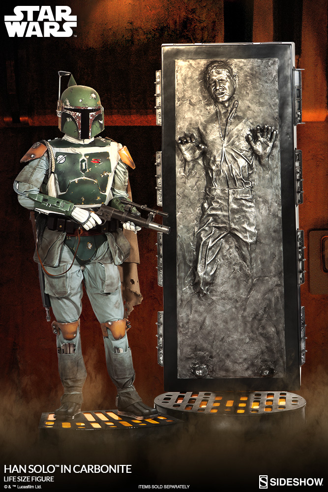 sideshow han solo carbonite