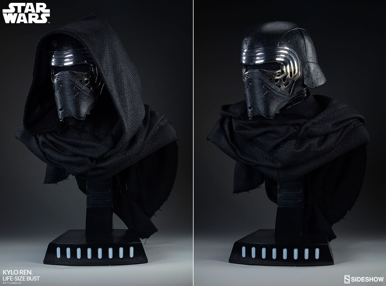 kylo ren life size bust