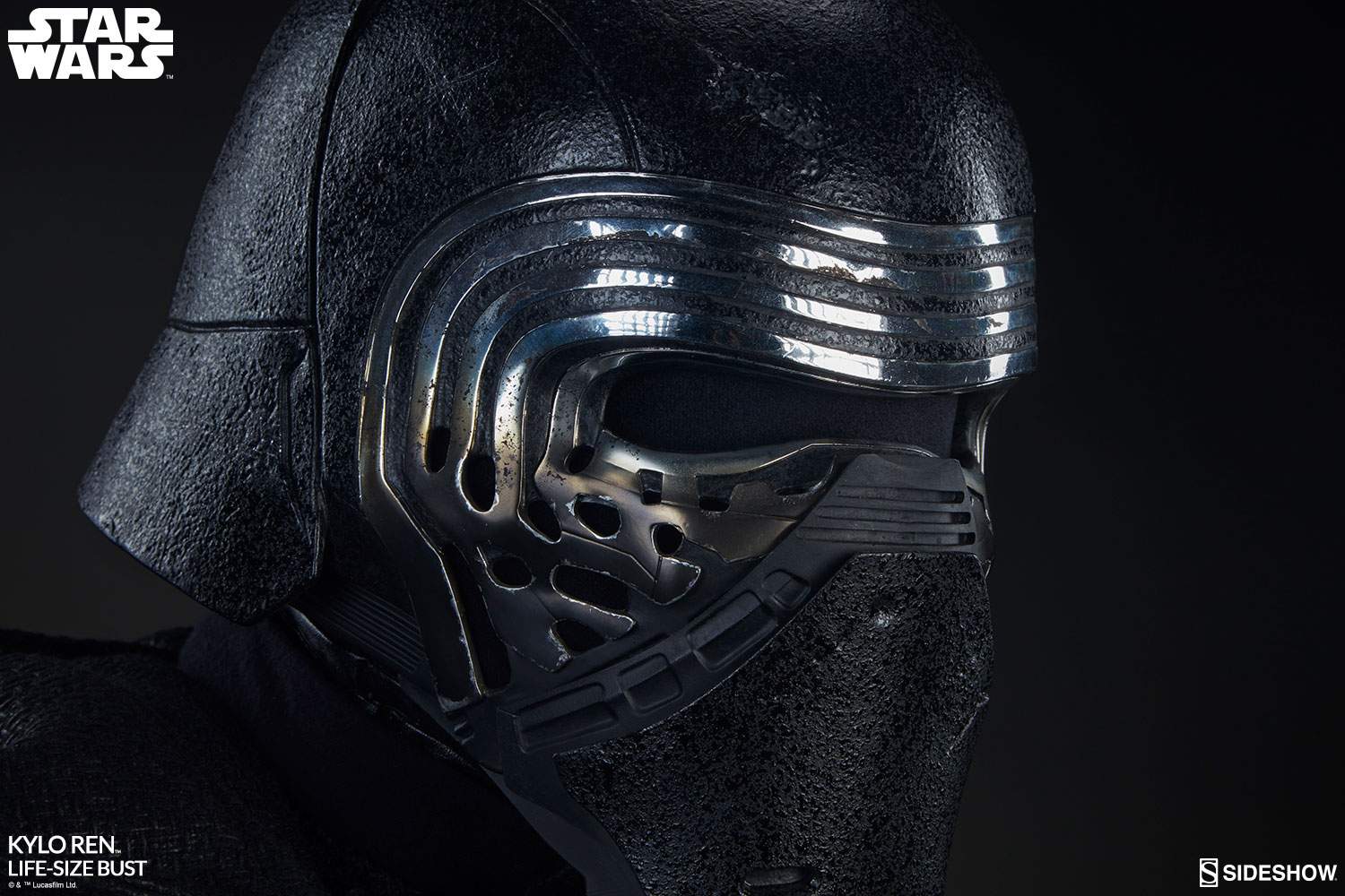 kylo ren life size bust