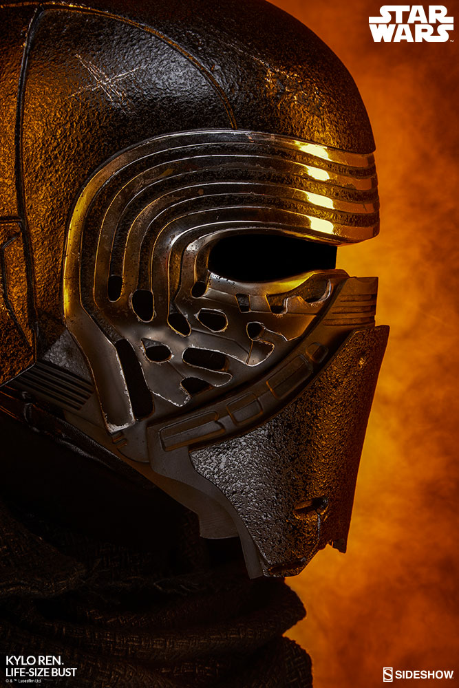 kylo ren life size bust