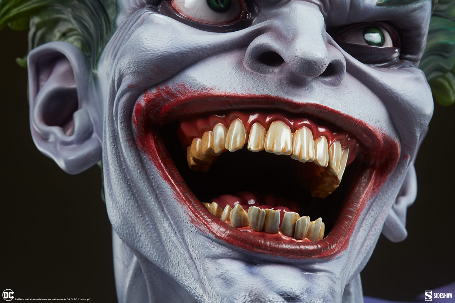 sideshow joker life size bust