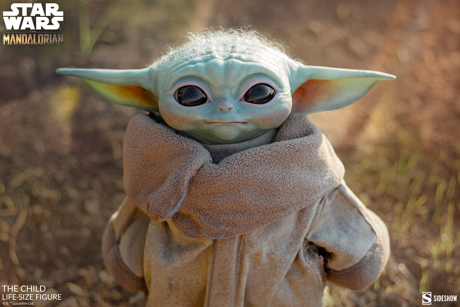 Star Wars The Mandalorian and Baby Yoda assembling figure