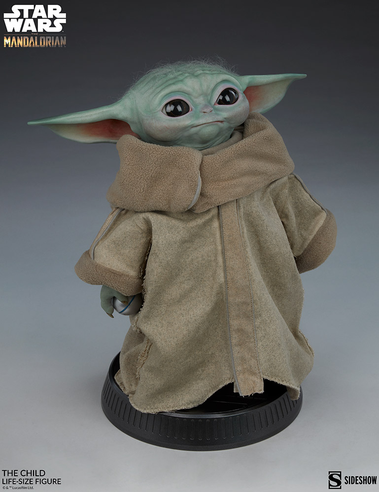Details about   Star Wars Mandalorian The Child Baby Yoda Figure Toy Storage Trunk Decor Disney 