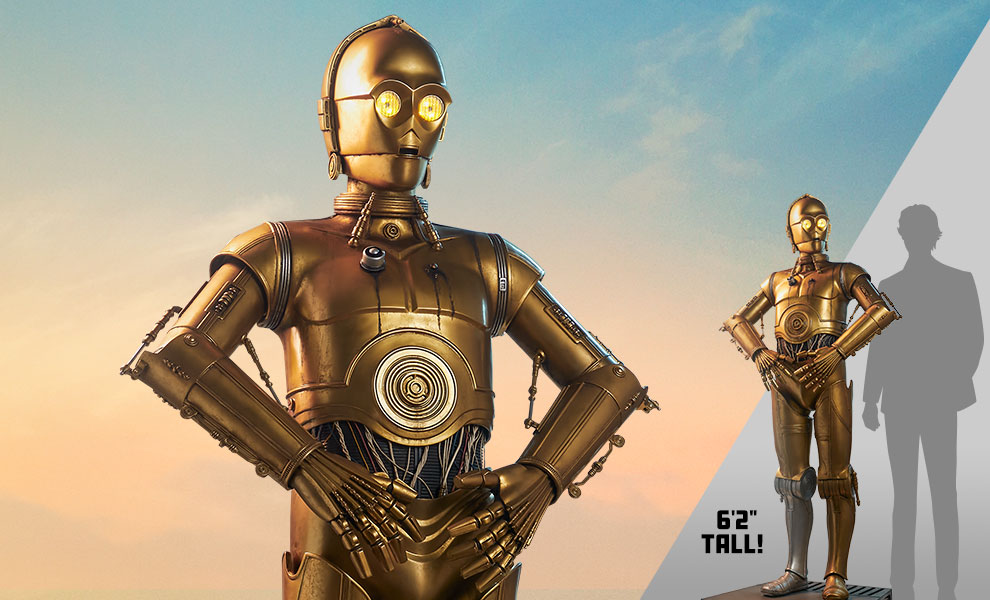Gallery Feature Image of C-3PO Life-Size Figure - Click to open image gallery