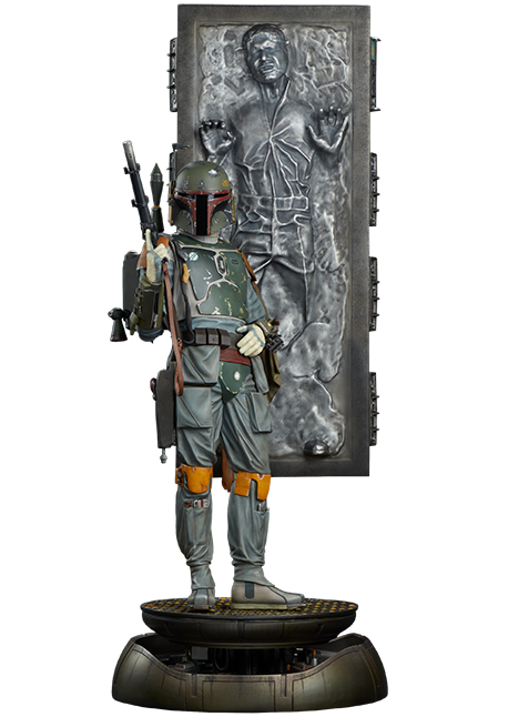 Boba Fett and Han Solo in Carbonite