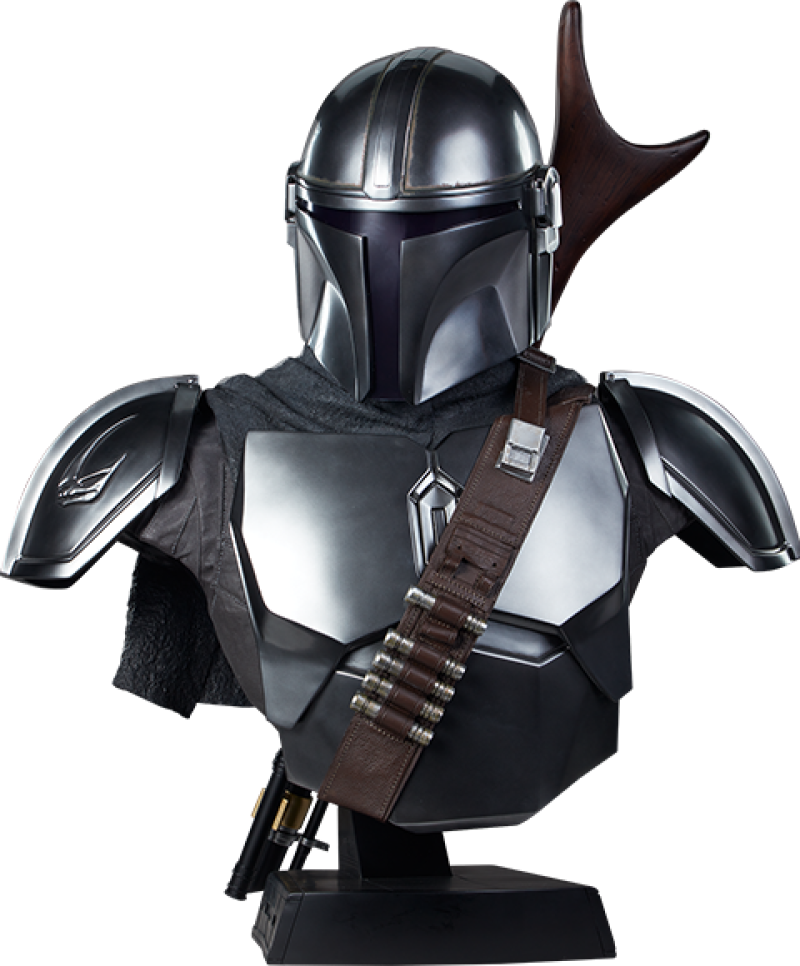 The Mandalorian - Din Djarin Life-Size Bust by Sideshow Collectibles