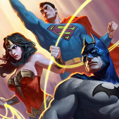 Justice League Trinity art print