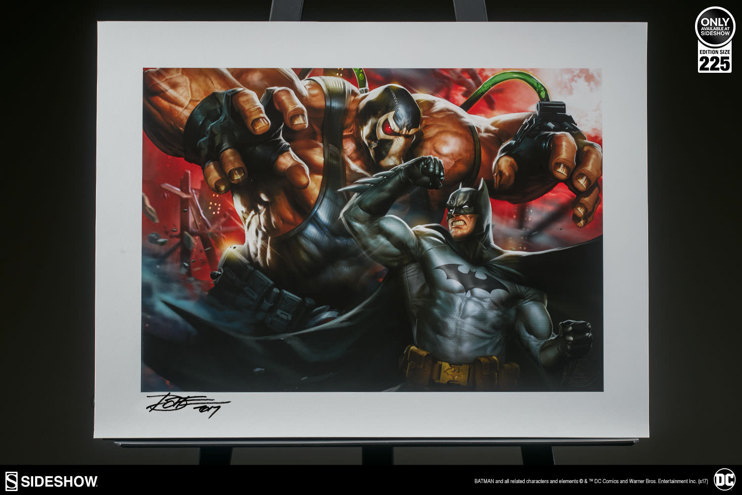 sideshow batman art print