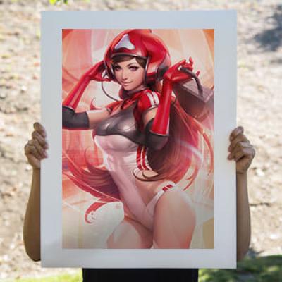 Pepper art print