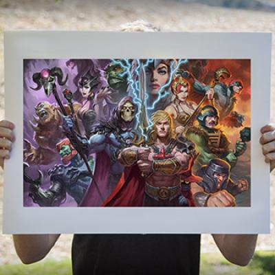 Masters of the Universe art print