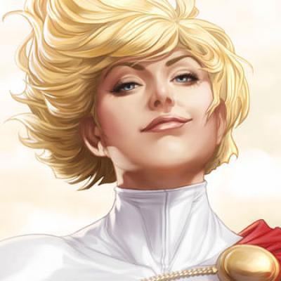 Power Girl art print