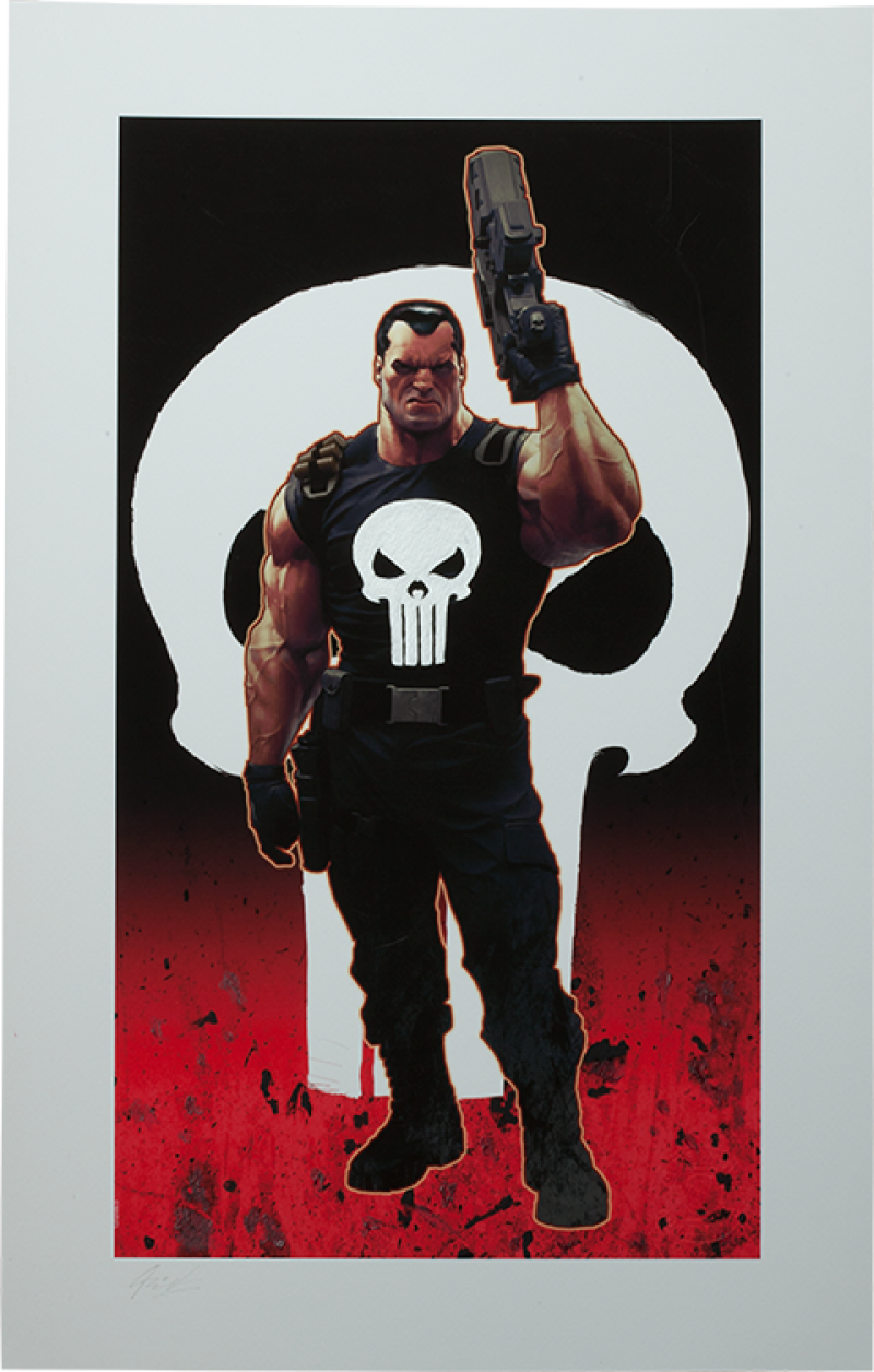 Sideshow Collectibles Punisher Premium  Art Print Unframed 