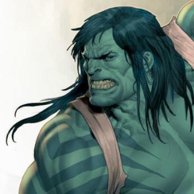 Skaar Son of Hulk art print