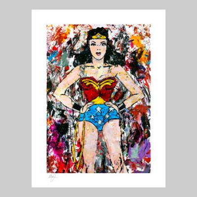 Golden Age Wonder Woman art print