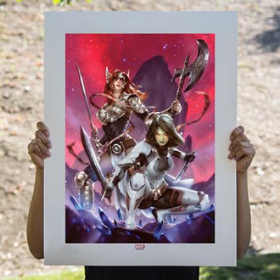 Gamora Angela art print