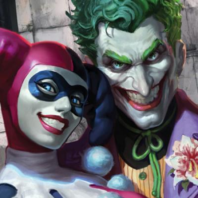 The Joker Harley Quinn art print