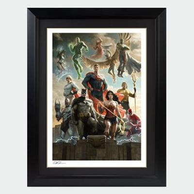 The Justice League art print
