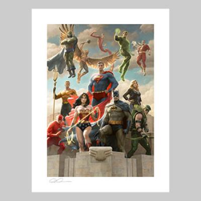 The Justice League: Classic Variant art print