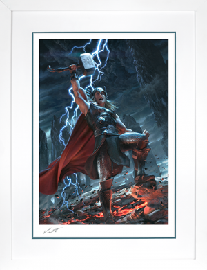Giclée on Paper - White Frame