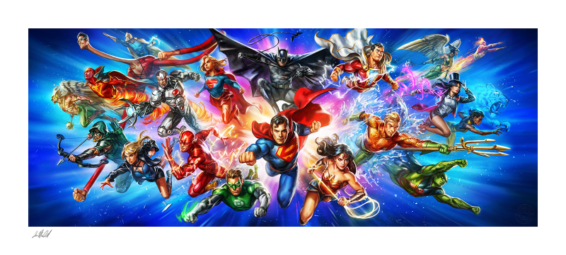 Justice League: The World's Greatest Super Heroes Art Print by Sideshow Collectibles