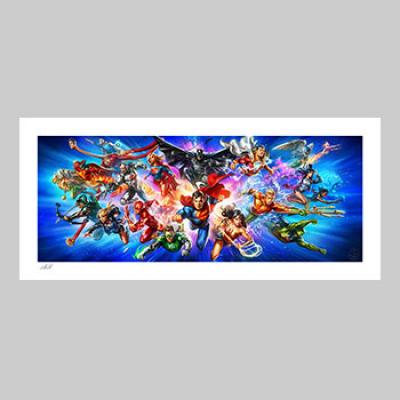 Justice League: The World's Greatest Super Heroes art print