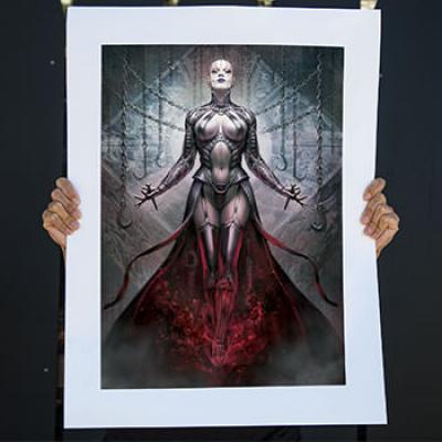 The Hell Priestess art print