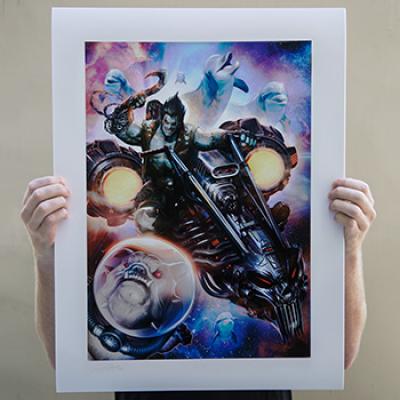 Lobo The Last Czarnian art print