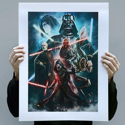Force of Darkness art print