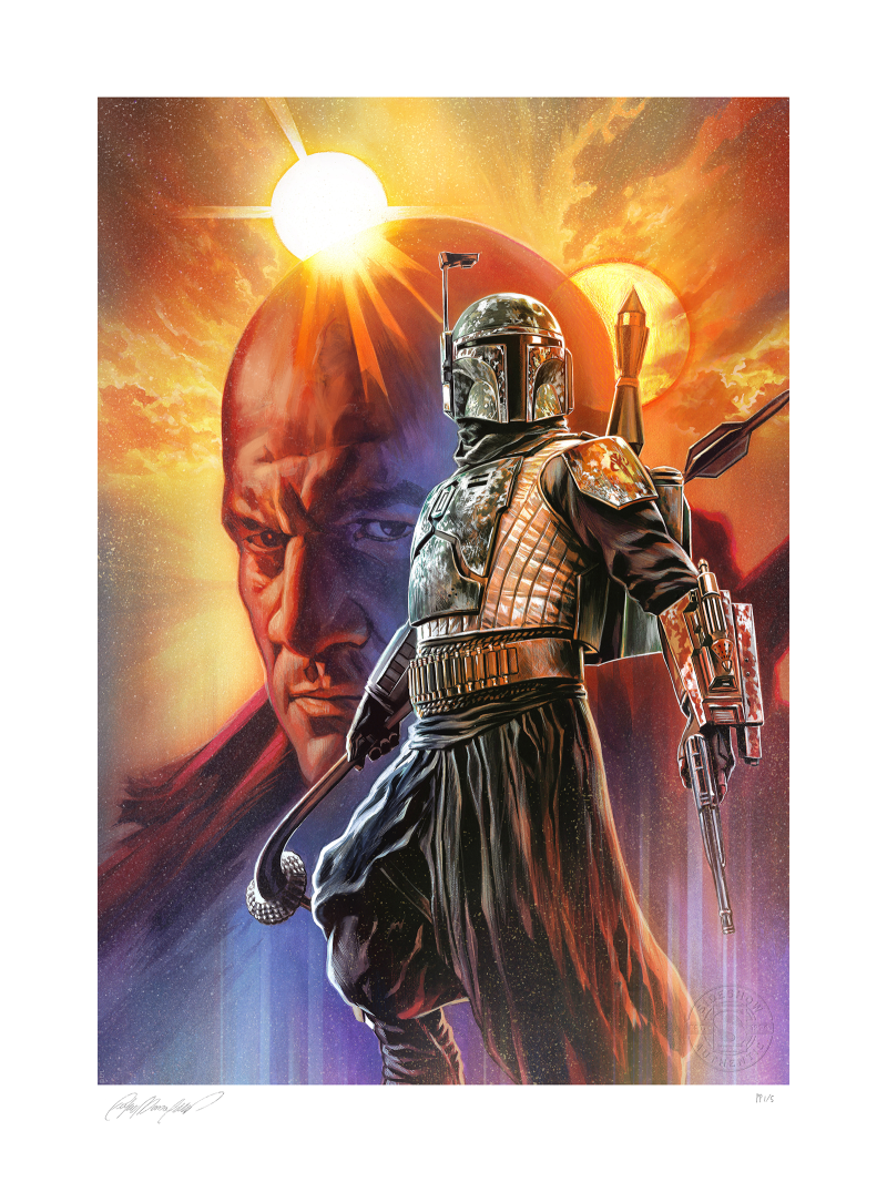 Boba Fett: The Gunslinger Art Print by Sideshow Collectibles