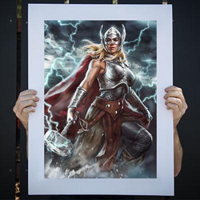 Thor Jane Foster art print