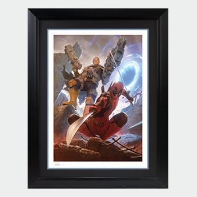 Deadpool and Cable art print