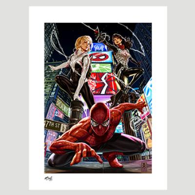 Spider-verse art print