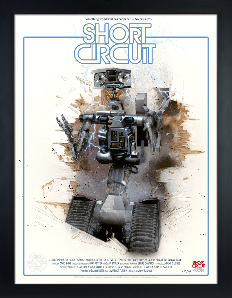 Short Circuit 40th Anniversary Poster & Mini Print Set Movie Poster by Sideshow Collectibles