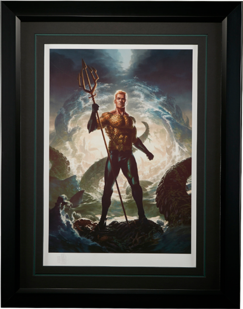 Dc Comics Aquaman Premium Art Print By Sideshow Collectibles Sideshow Fine Art Prints