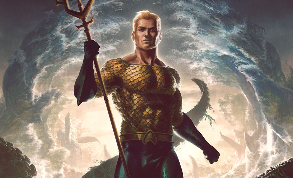 DC Comics Aquaman Premium Art Print by Sideshow Collectibles