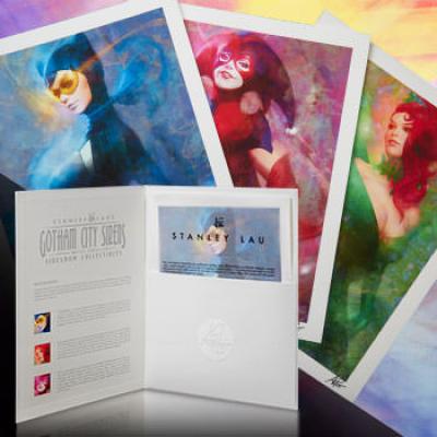 Gotham Sirens Artist Series Portfolio art print