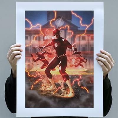 The Flash art print