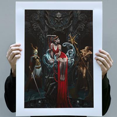 Divided We Stand art print