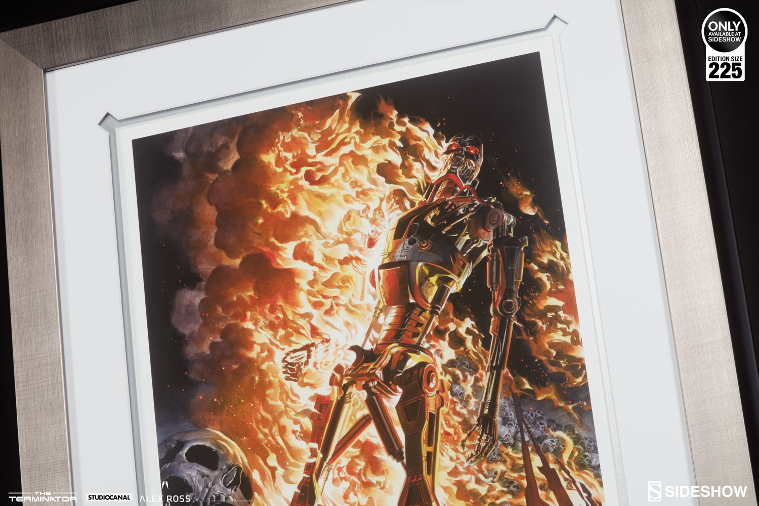 The Burning Earth Art Print by Alex Ross Sideshow Unframed Terminator