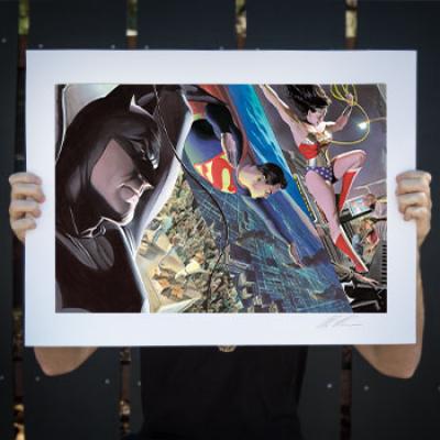 Liberty and Justice Trinity art print