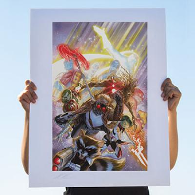 Guardians of the Galaxy art print