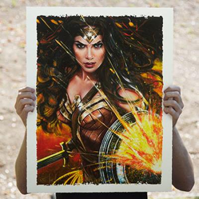Wonder Woman art print