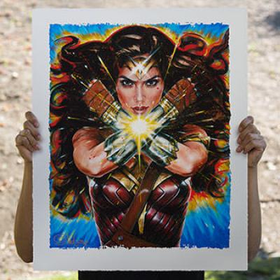 Wonder Woman art print