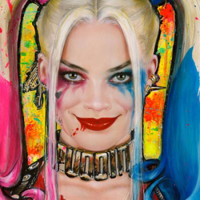 Harley Quinn Daddys Lil Monster art print