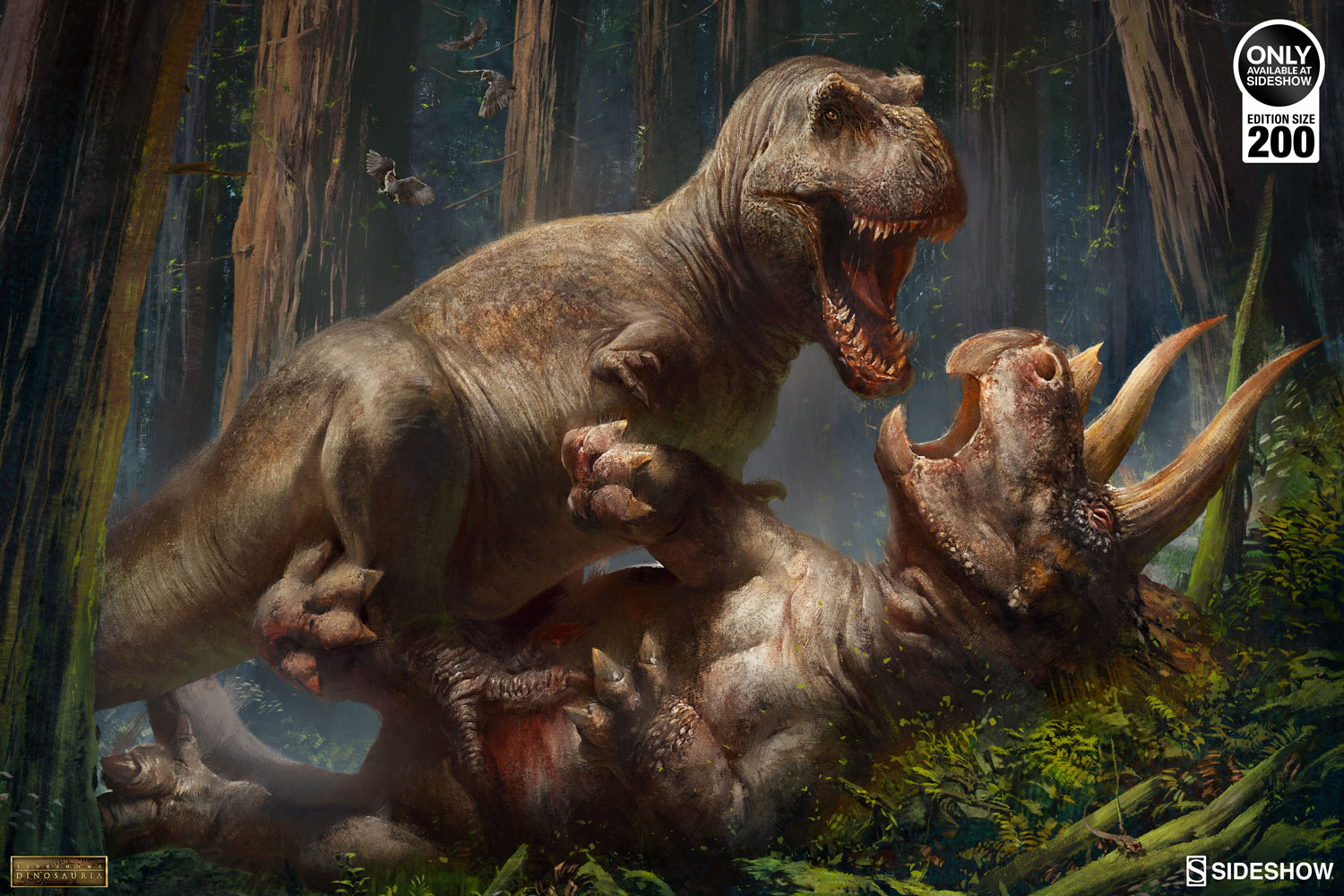 dinosauria t rex vs