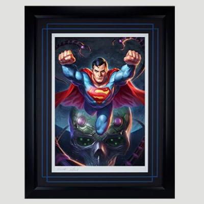 Superman art print