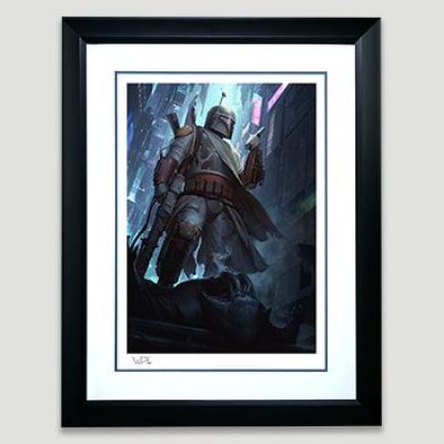 Boba Fett Force to Be Reckoned With art print