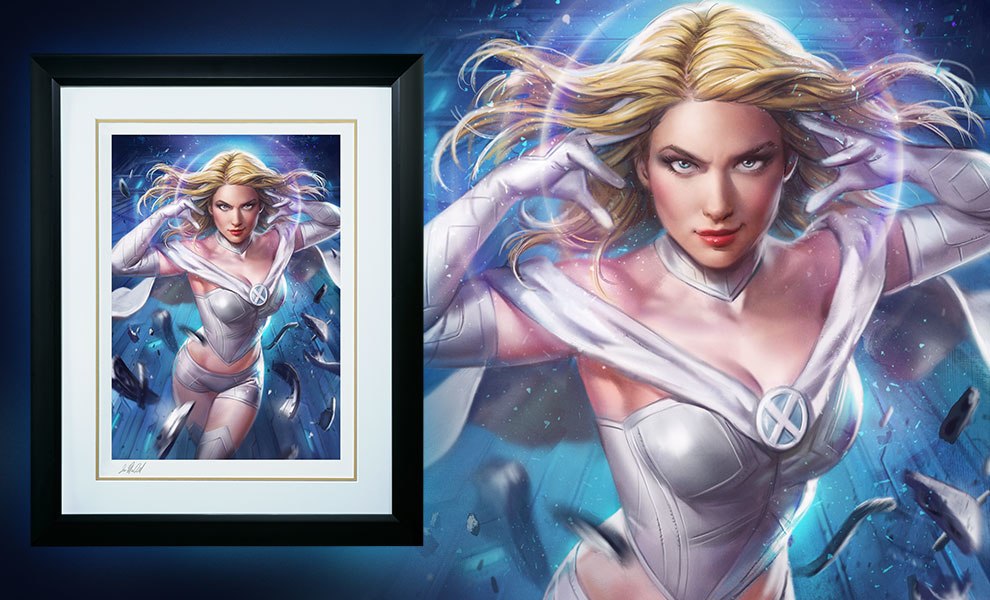 Marvel Emma Frost Art Print By Sideshow Collectibles Sideshow Fine Art Prints