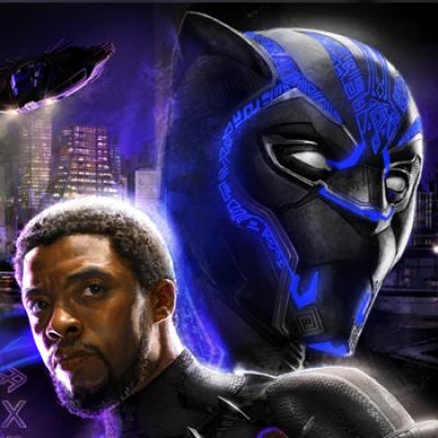 Black Panther art print
