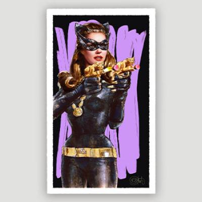 Catguns art print